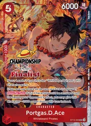 Portgas.D.Ace ST15-005 · Parallel 2