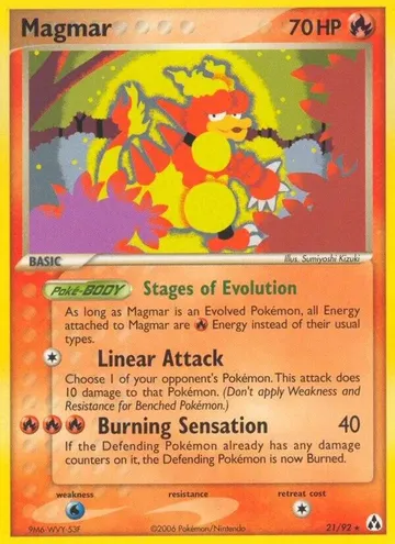 Magmar 21 $3.60