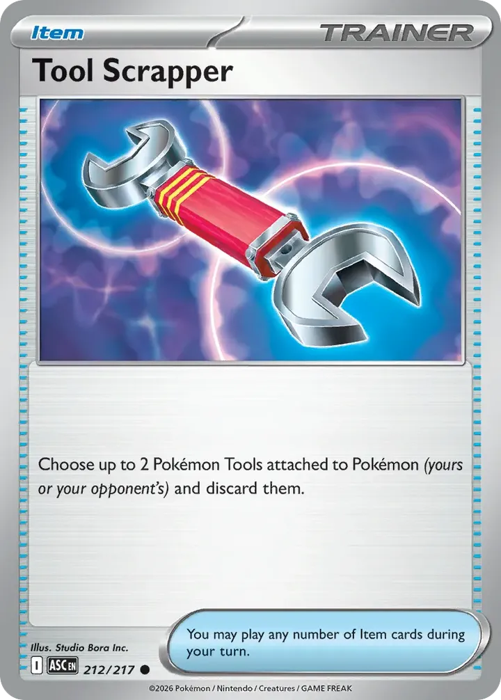 Mega Evolution—Ascended Heroes 英語版 Tool Scrapper 212 カード表面