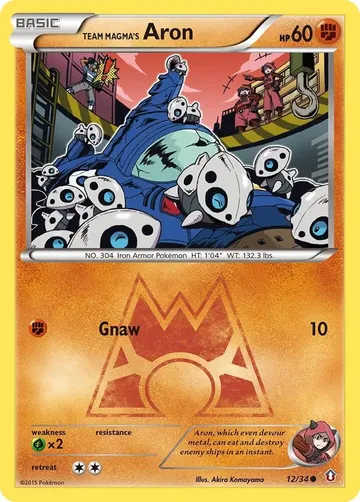 Team Magma's Aron 12 $2.74