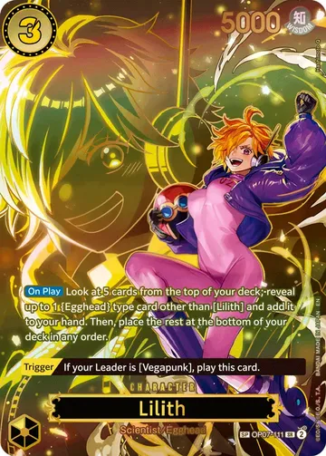 Lilith OP07-111 · パラレル 2 ¥6,631