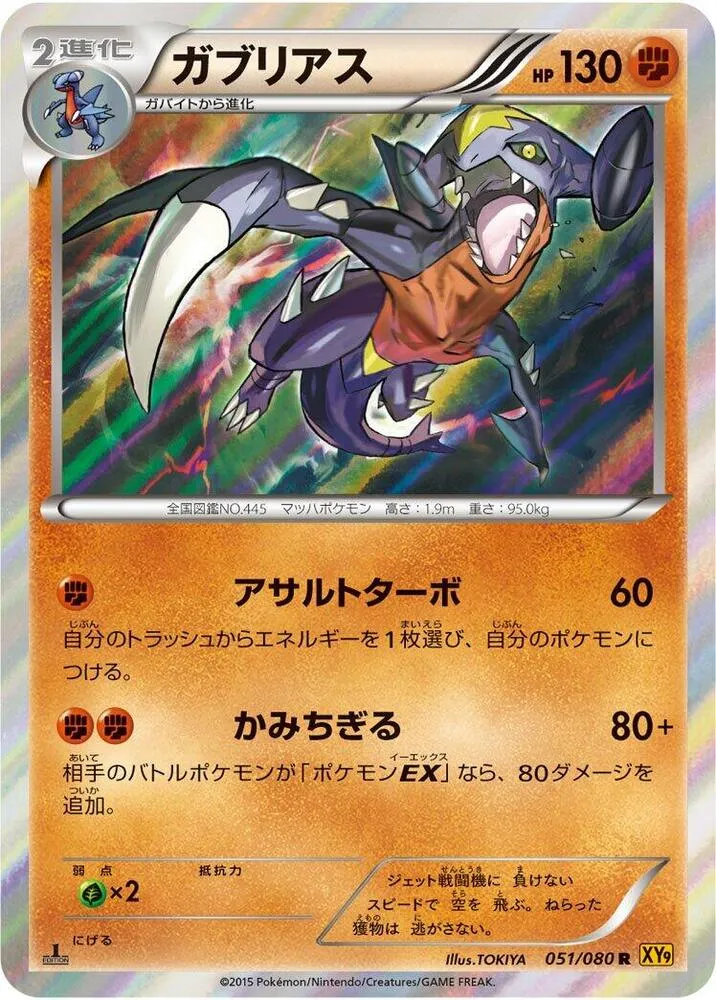 Front of Garchomp 51, 破天の怒り Japanese