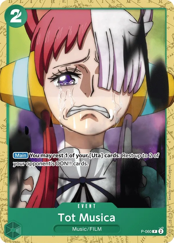 Promotion Cards 英語版 Tot Musica P-060 · パラレル カード表面