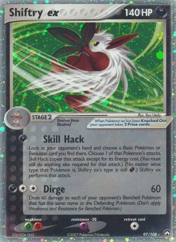 Shiftry ex 97 $80.08