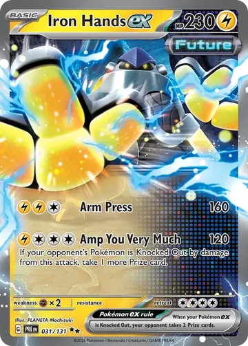 Iron Hands ex 31 $0.64