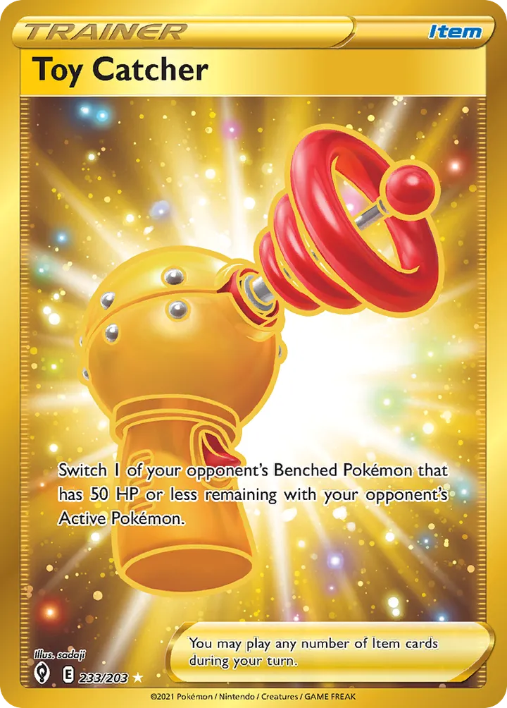 Sword & Shield—Evolving Skies 영어판 Toy Catcher 233 카드 앞면