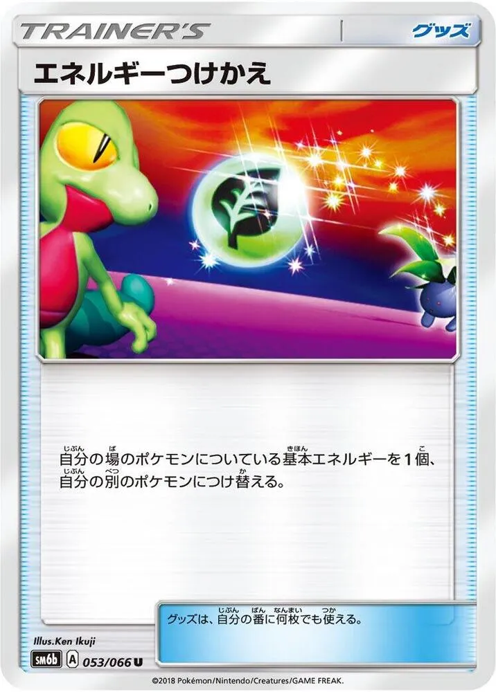 Front of Energy Switch 53, チャンピオンロード Japanese