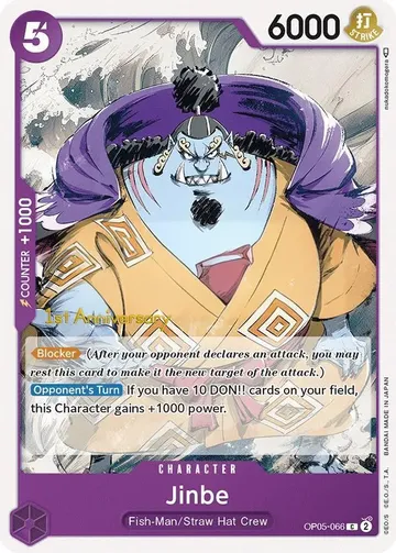 Jinbe OP05-066 · Anniversary $33.38