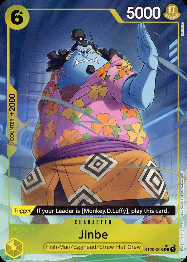 Front of Jinbe ST29-005 · Parallel, Egghead English