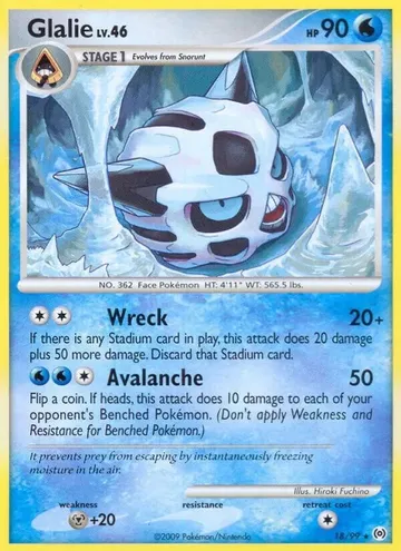 Glalie 18 $1.12