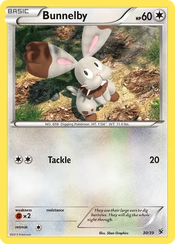 Bunnelby 30 ¥137