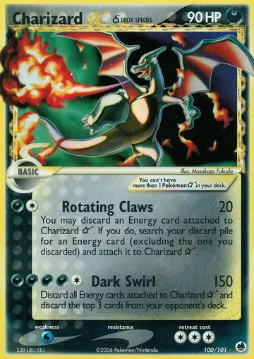 Charizard ★ δ 100 $18,500.00
