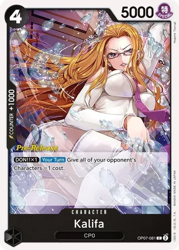 Kalifa OP07-081 · Pre-Release $7.41