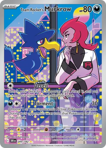 Team Rocket's Murkrow 200 ₩7,051