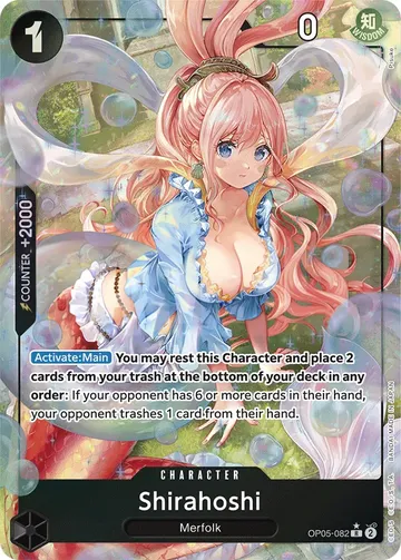 Shirahoshi OP05-082 · Parallel 4 $79.54