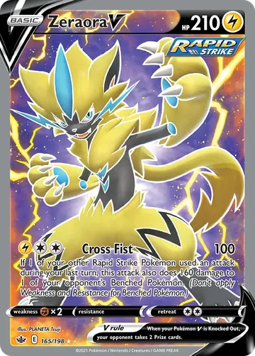 Zeraora V 165 $12.62