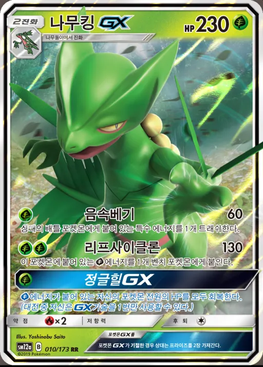 Front of 나무킹 GX 10, TAG TEAM GX 태그올스타즈 Korean