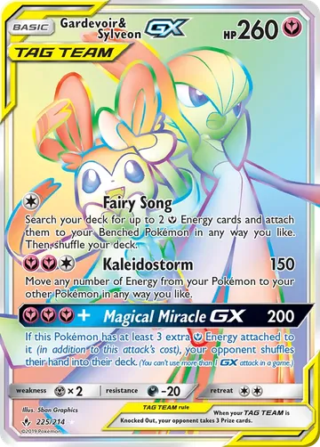Gardevoir & Sylveon-GX 225 $190.83