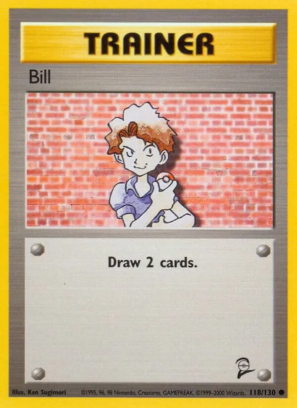 Base Set 2 英語版 Bill 118 カード表面