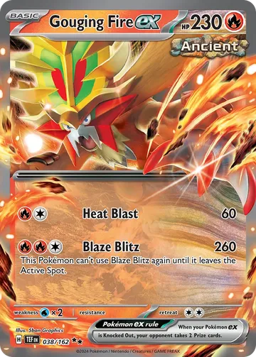 Gouging Fire ex 38 ¥98