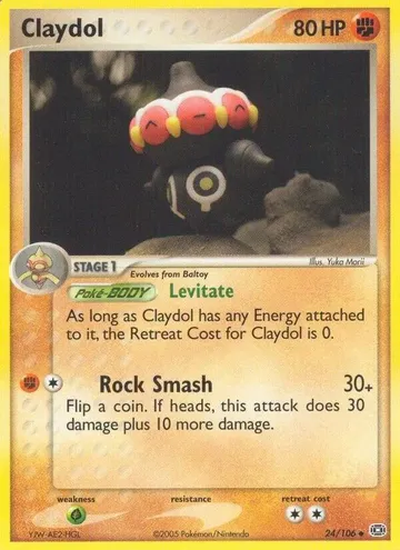 Claydol 24 $16.35