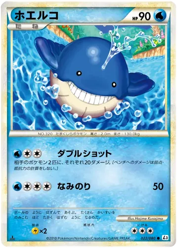 ホエルコ 22 ₩9,316