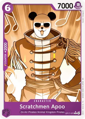 Scratchmen Apoo OP17-070 · Parallel $0.53