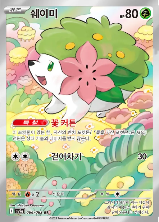 Front of 쉐이미 66, 열풍의 아레나 Korean
