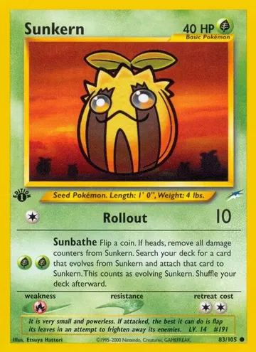 Sunkern 83 $0.59