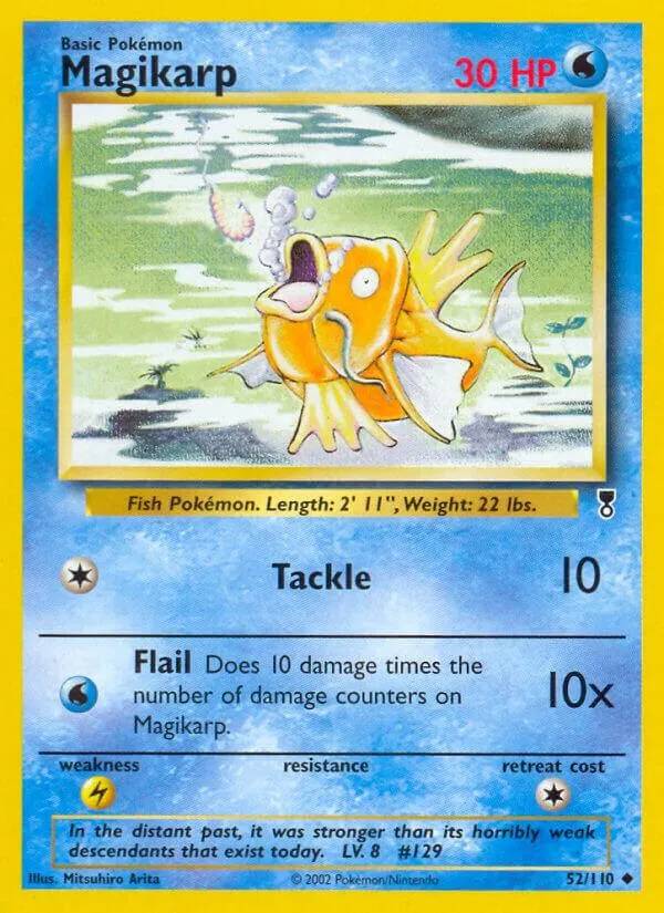 Legendary Collection 英語版 Magikarp 52 カード表面