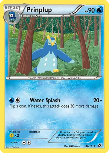 Prinplup 34 $0.49