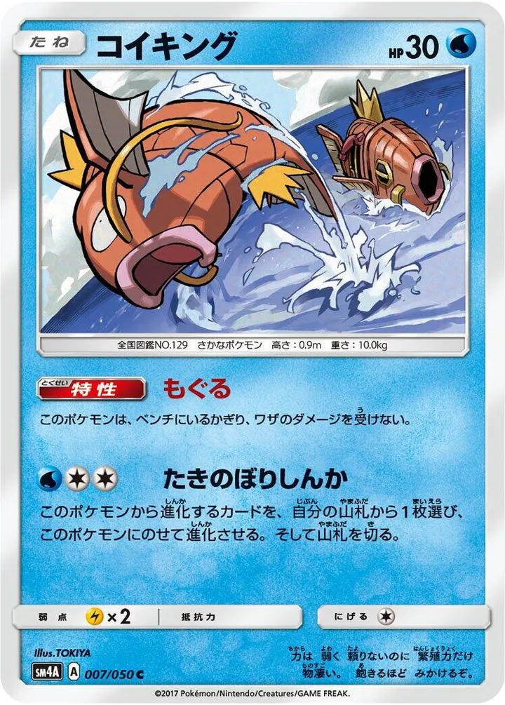 Front of Magikarp 7, 超次元の暴獣 Japanese