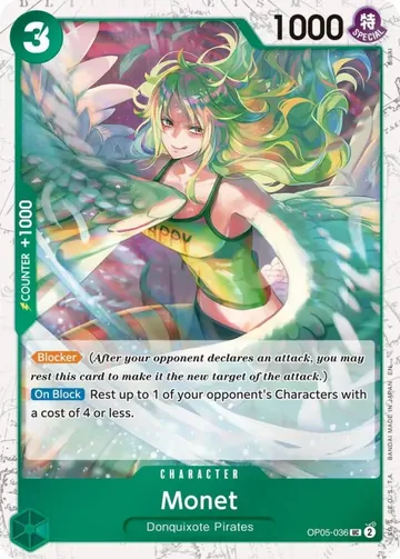 Monet OP05-036 · Reprint · Pirate $0.25