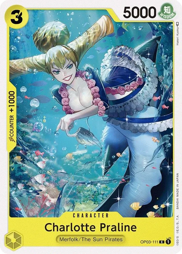 Pillars of Strength 英語版 Charlotte Praline OP03-111 カード表面