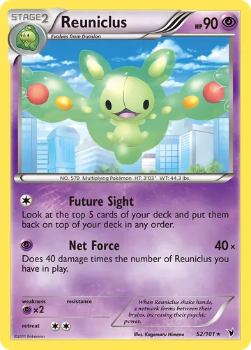 Reuniclus 52 $1.10