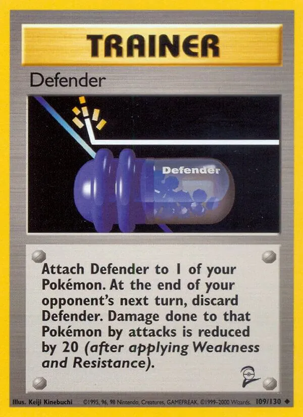 Base Set 2 英語版 Defender 109 カード表面