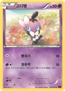 라이징피스트 韓国語版 고디탱 37 カード表面