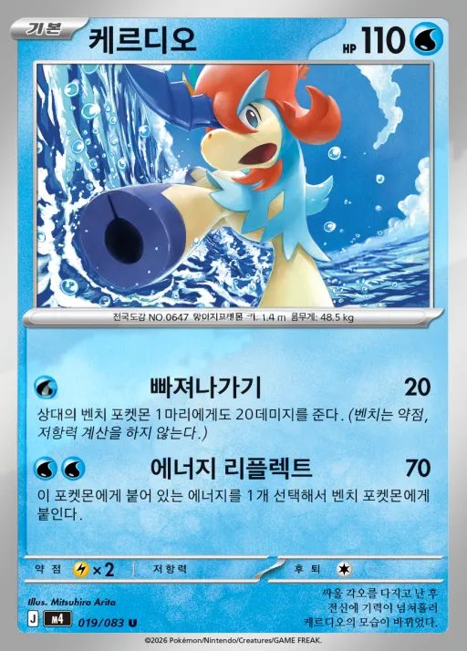 Front of 케르디오 19, 닌자스피너 Korean