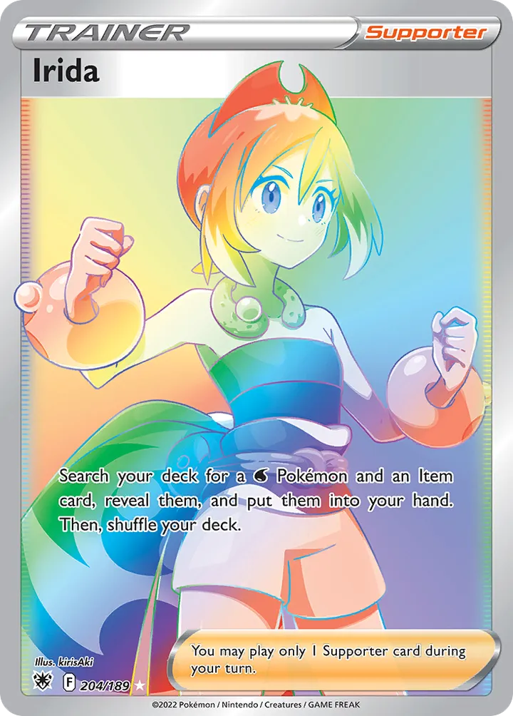 Front of Irida 204, Sword & Shield—Astral Radiance English