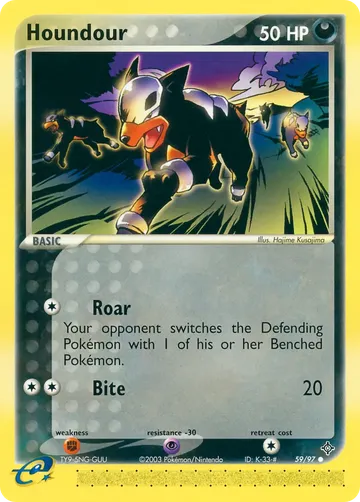 Houndour 59 $7.82