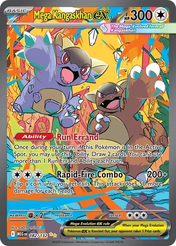 Mega Kangaskhan ex 182 ¥7,963