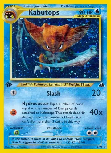 Kabutops 6 $92.42