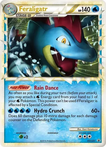 Feraligatr HGSS07 $82.83