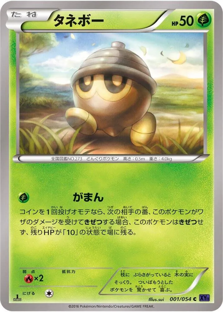 Front of Seedot 1, 爆熱の闘士 Japanese