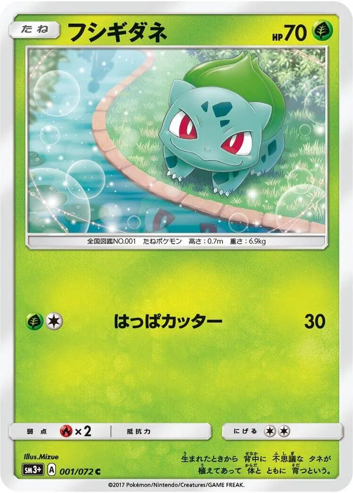 Front of Bulbasaur 1, ひかる伝説 Japanese