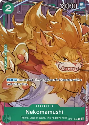 Nekomamushi OP01-048 · 패럴렐 ₩3,820