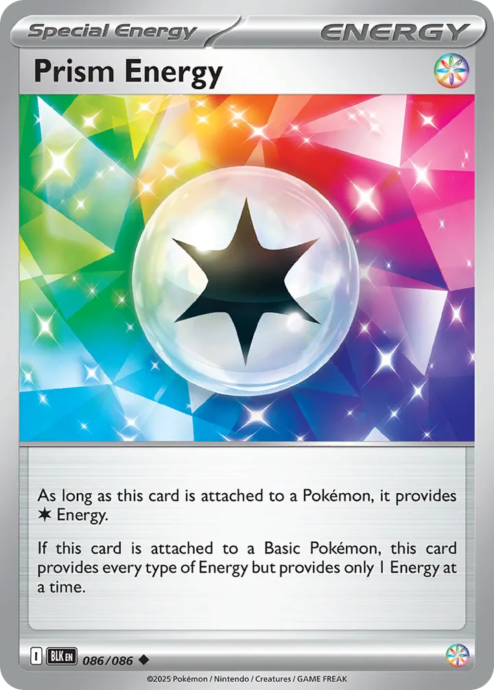 Scarlet & Violet—Black Bolt 영어판 Prism Energy 86 카드 앞면