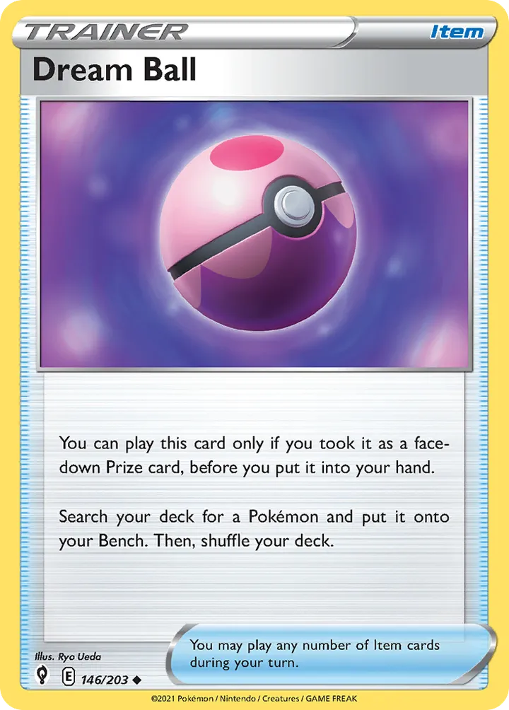 Front of Dream Ball 146, Sword & Shield—Evolving Skies English