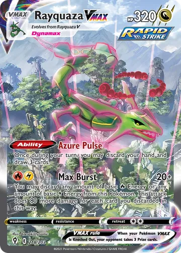 Rayquaza VMAX 218 ¥196,152