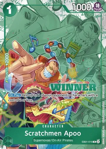 Scratchmen Apoo EB01-015 · Winner $3.44